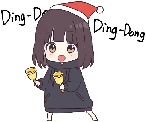 🔔 Стикер «Menhera-chan Animation 2 ENG» для Telegram