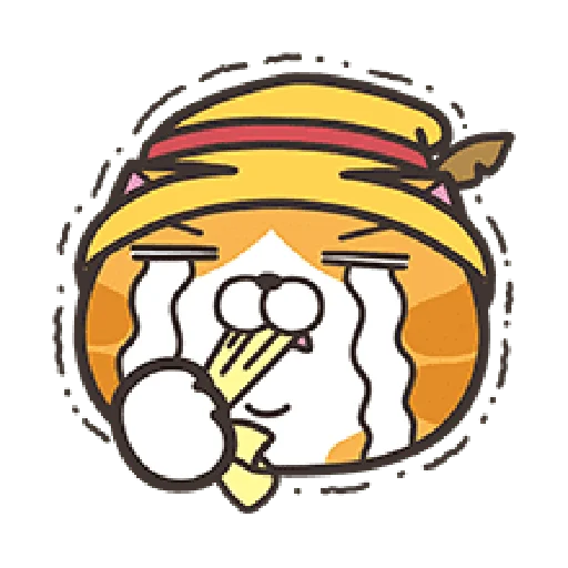 😊 Стикер «白爛貓表情貼第3彈：森林物語篇» для Telegram