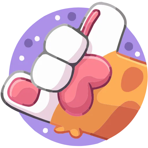 🤩 Эмодзи «Лапки» для Telegram