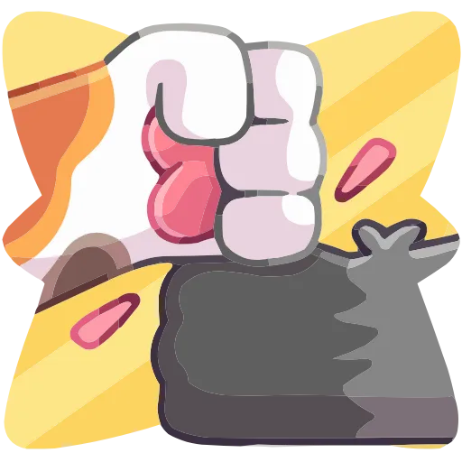 🤩 Эмодзи «Лапки» для Telegram