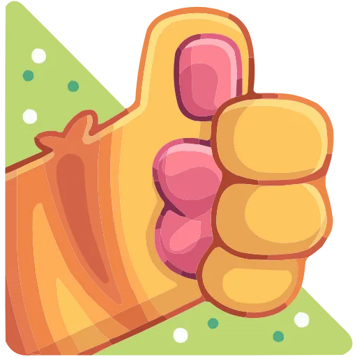 🤩 Эмодзи «Лапки» для Telegram