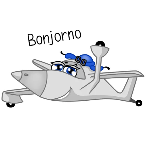 Стикерпак Larus Aero для Telegram — скачать