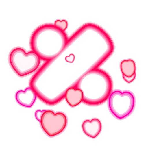 💖 Эмодзи «#animated #decor #fonts #love» для Telegram