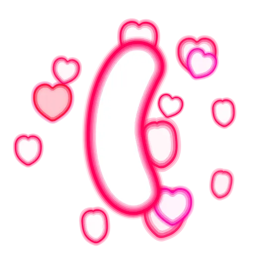 💖 Эмодзи «#animated #decor #fonts #love» для Telegram