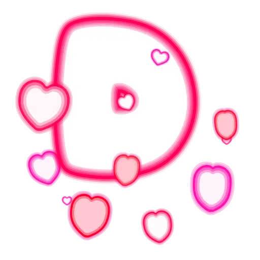 💖 Эмодзи «#animated #decor #fonts #love» для Telegram