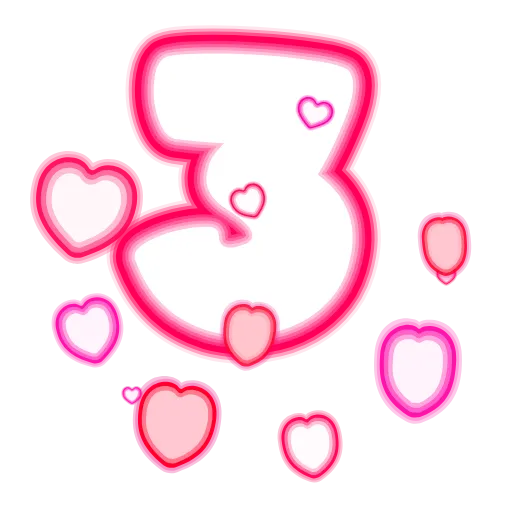 💖 Эмодзи «#animated #decor #fonts #love» для Telegram