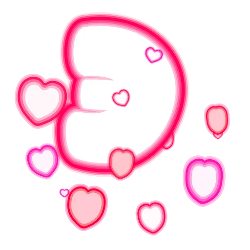 💖 Эмодзи «#animated #decor #fonts #love» для Telegram