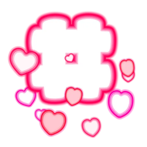 💖 Эмодзи «#animated #decor #fonts #love» для Telegram