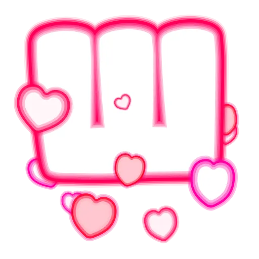 💖 Эмодзи «#animated #decor #fonts #love» для Telegram