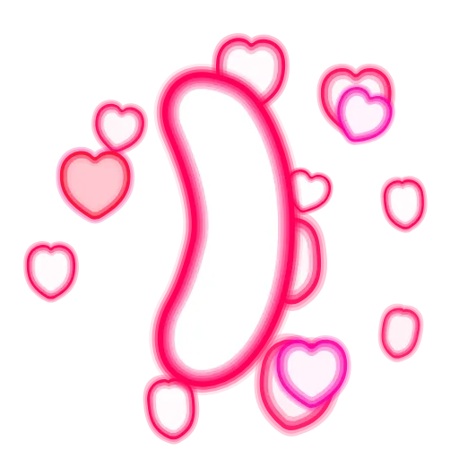 💖 Эмодзи «#animated #decor #fonts #love» для Telegram