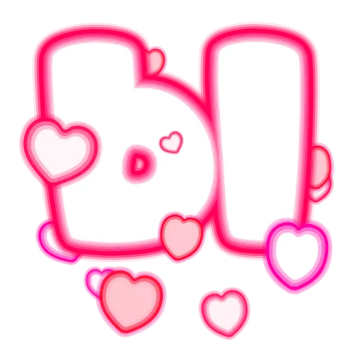 💖 Эмодзи «#animated #decor #fonts #love» для Telegram