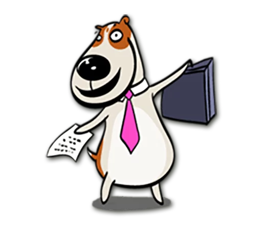 💼 Стикер «Lassie» для Telegram