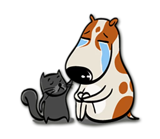 😭 Стикер «Lassie» для Telegram