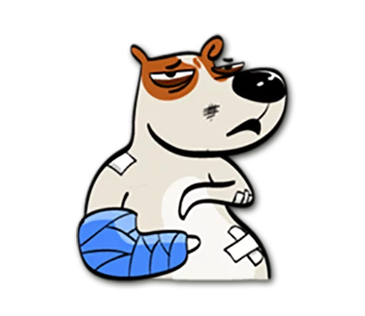💊 Стикер «Lassie» для Telegram