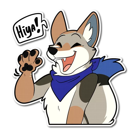 👋 Стикер «Latrus» для Telegram