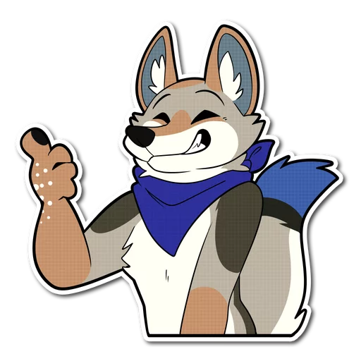 👍 Стикер «Latrus» для Telegram