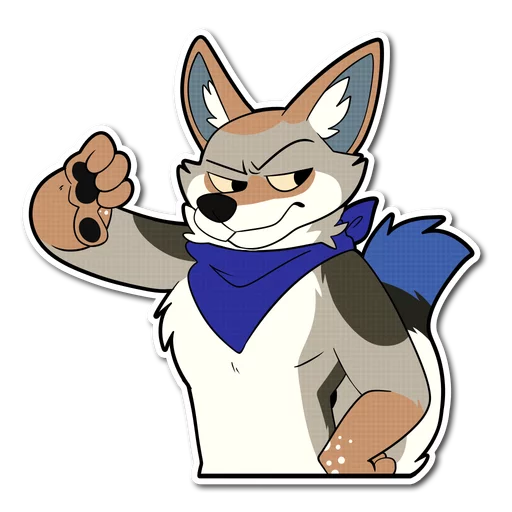 👎 Стикер «Latrus» для Telegram