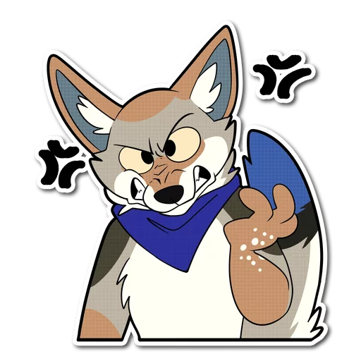 💢 Стикер «Latrus» для Telegram