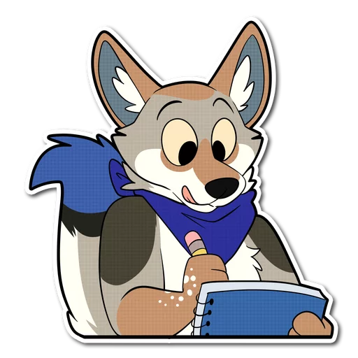 📝 Стикер «Latrus» для Telegram