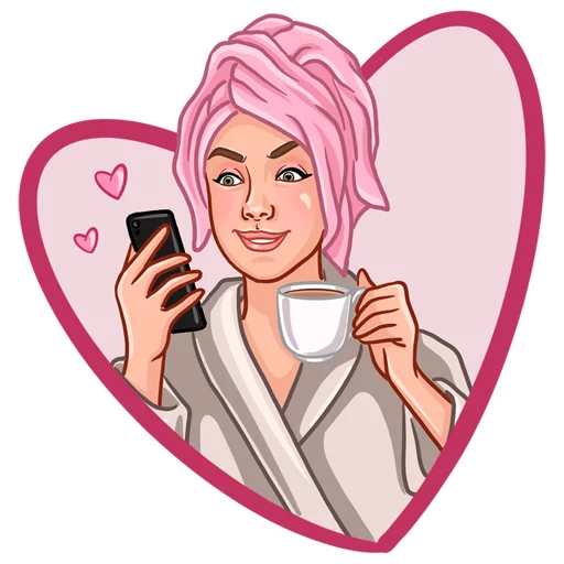 🥰 Стикер «lavander_clouds» для Telegram