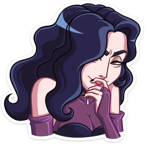 😈 Стикер «Лавиния без надписей» для Telegram