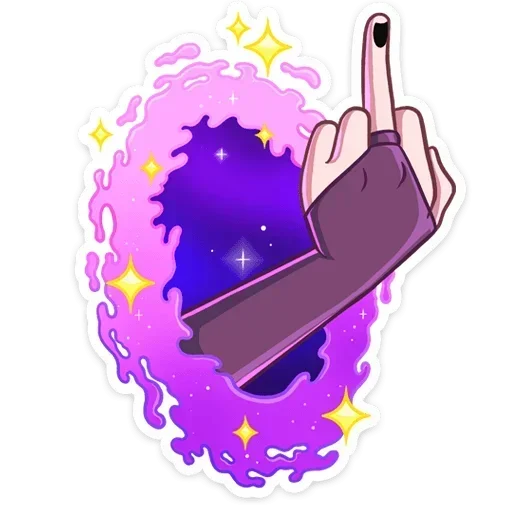 🖕 Стикер «Лавиния без надписей» для Telegram