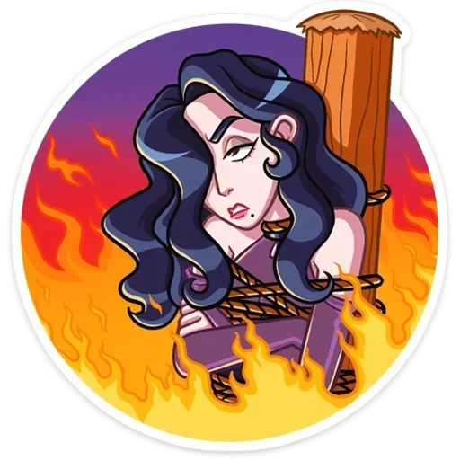 🔥 Стикер «Лавиния без надписей» для Telegram