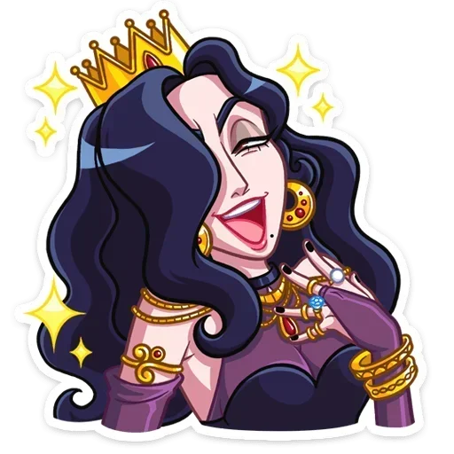 👑 Стикер «Лавиния без надписей» для Telegram