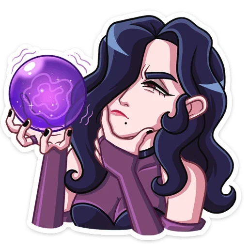 🔮 Стикер «Лавиния» для Telegram