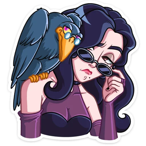😎 Стикер «Лавиния» для Telegram