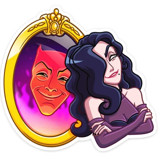 😈 Стикер «Лавиния» для Telegram