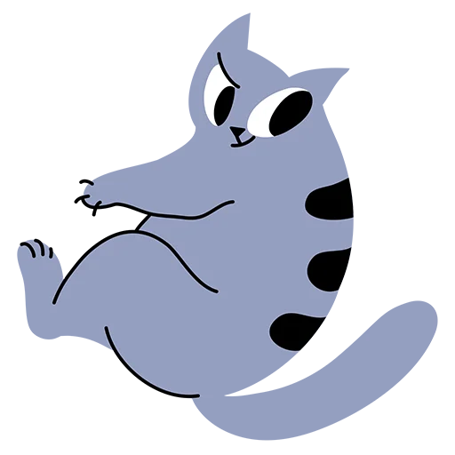 Стикерпак Lazuritcat для Telegram — скачать