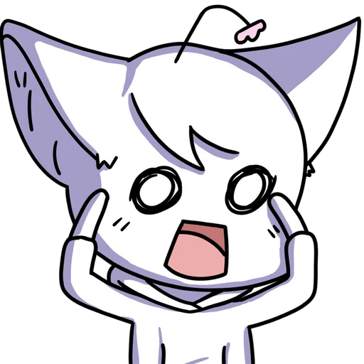 😜 Стикер «Фёдор ленивый песец» для Telegram