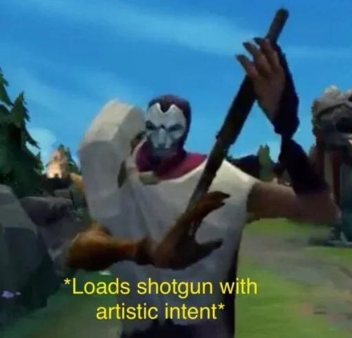 💀 Стикер «league of legends in a nutshell» для Telegram
