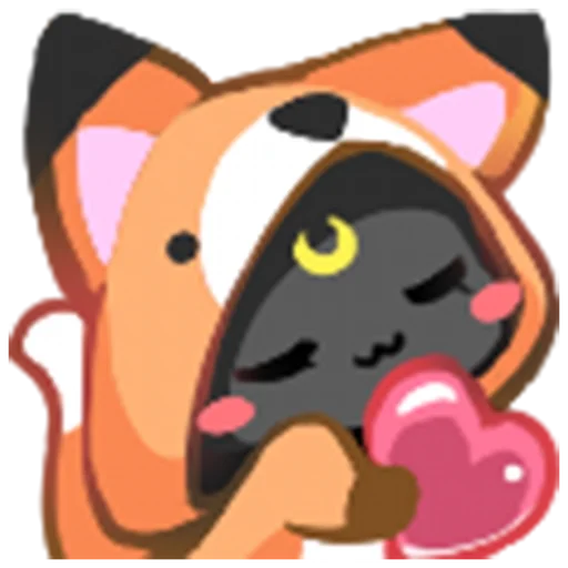 Стикерпак Foxo для Telegram — скачать