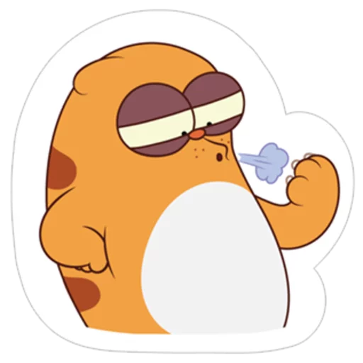 😏 Стикер «Legcat» для Telegram