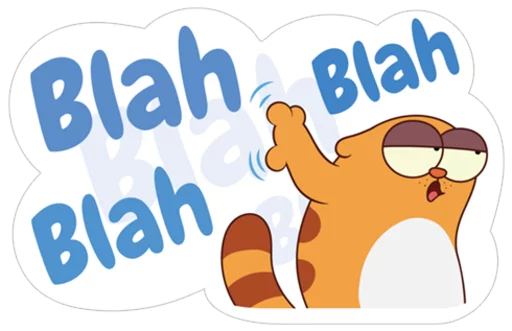 😶 Стикер «Legcat» для Telegram