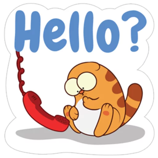 😕 Стикер «Legcat» для Telegram