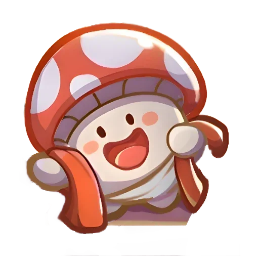 😀 Стикер «Legend of Mushroom» для Telegram