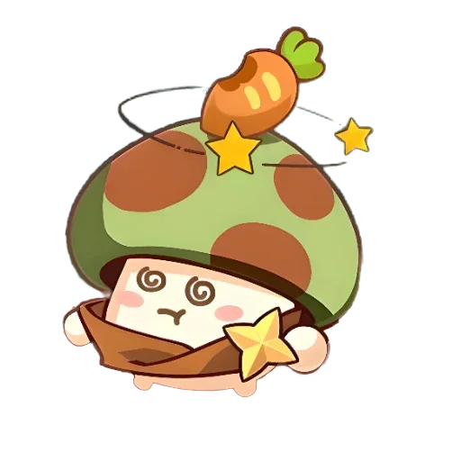 🤮 Стикер «Legend of Mushroom» для Telegram