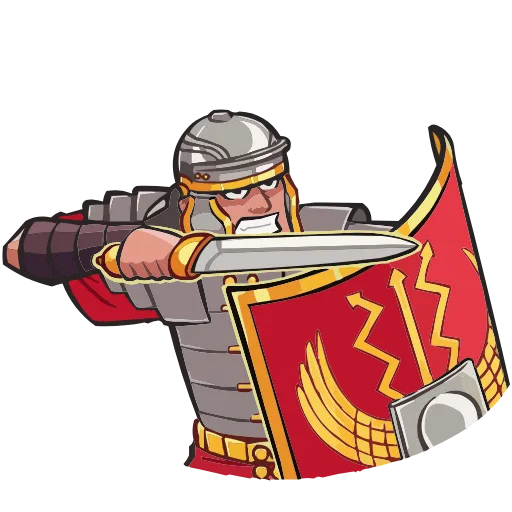 🛡 Эмодзи «Легионер Титус» для Telegram