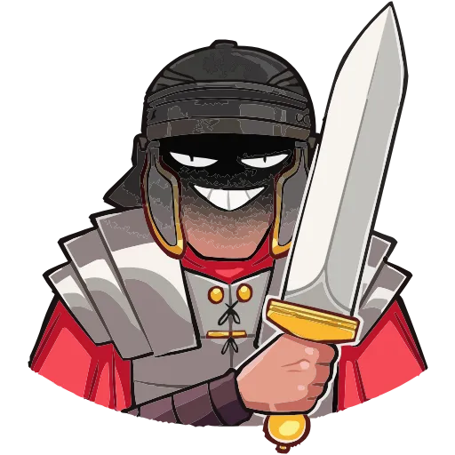 🗡 Эмодзи «Легионер Титус» для Telegram