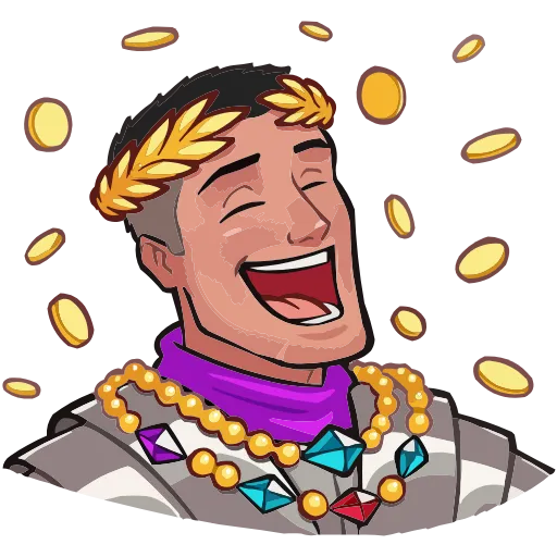 😆 Эмодзи «Легионер Титус» для Telegram