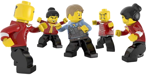 😠 Стикер «LEGO City Undercover» для Telegram