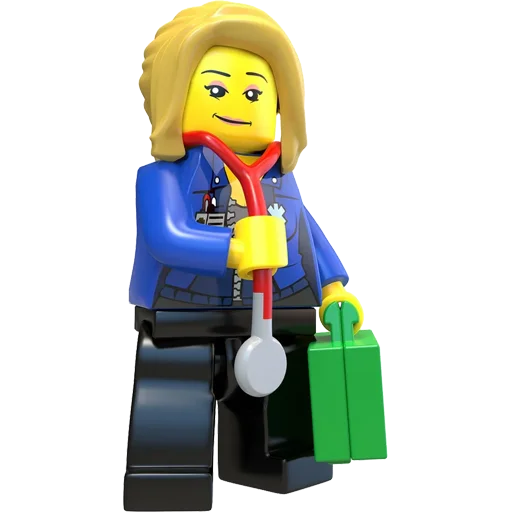 👩‍⚕️ Стикер «LEGO City Undercover» для Telegram