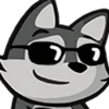 😎 Эмодзи «Wolfs - &» для Telegram