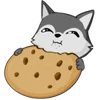 🍪 Эмодзи «Wolfs - &» для Telegram