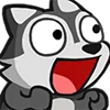 😧 Эмодзи «Wolfs - &» для Telegram