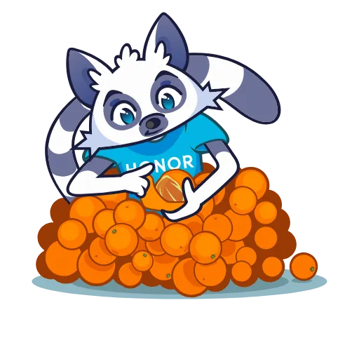 🍊 Стикер «No text and Russian variants&;» для Telegram