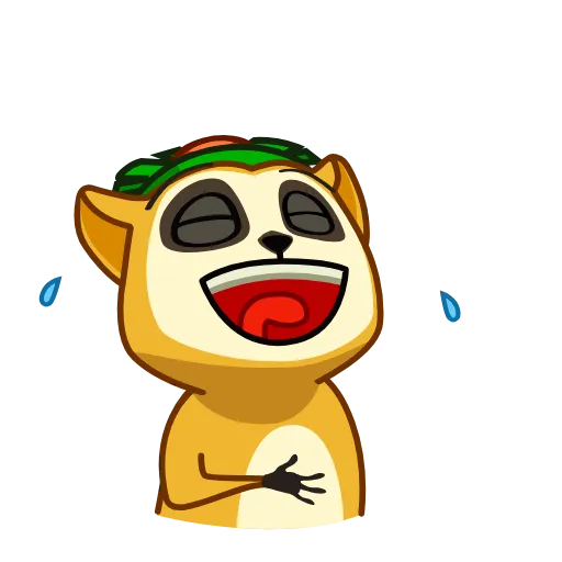 Стикерпак Lemur для Telegram — скачать